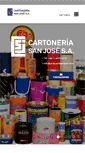 Mobile Screenshot of cartoneriasanjose.com.ar
